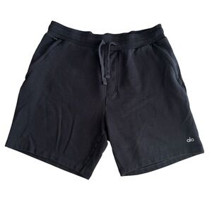 MEN’S ALO YOGA 7” CONQUER REACT PERFORMANCE SHORTS BLACK LARGE?